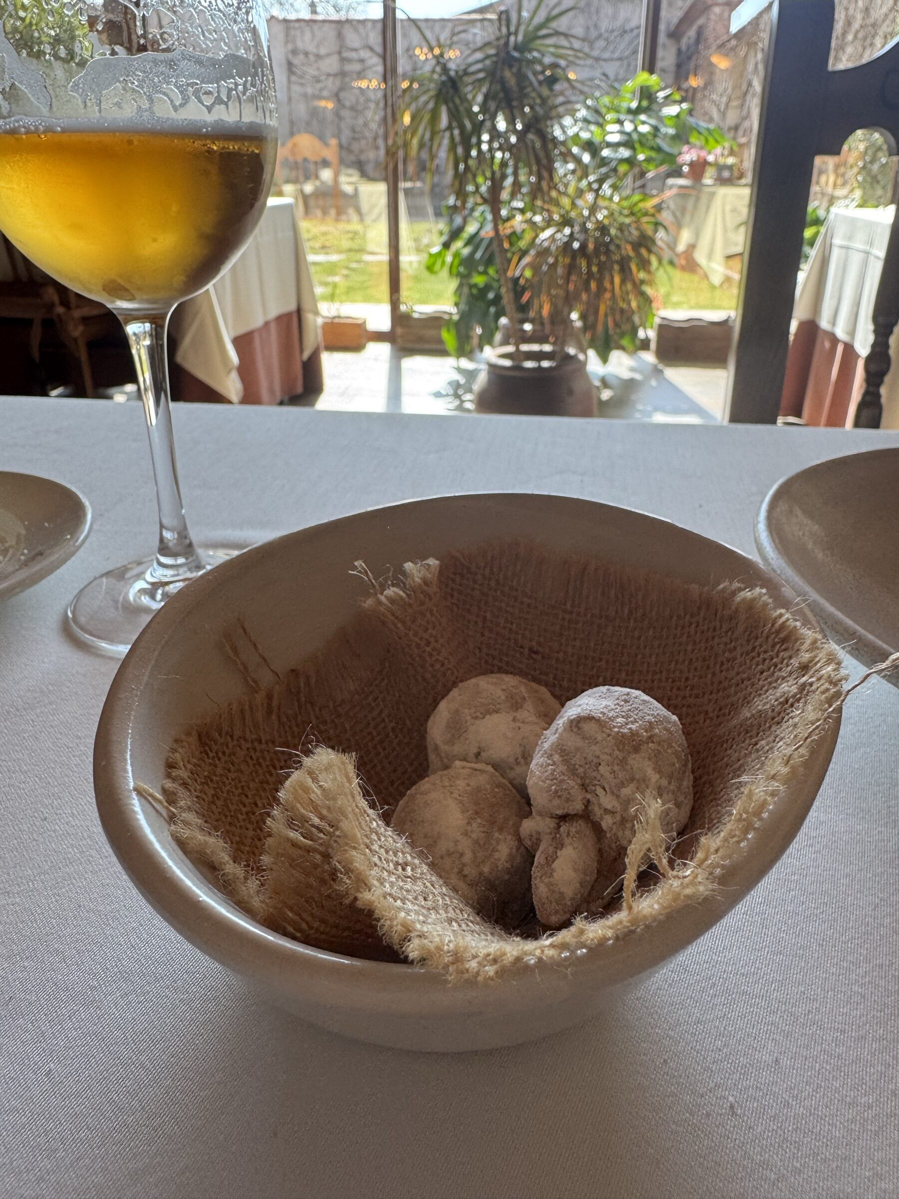 Postre de regaliz silvestre y miel de retama