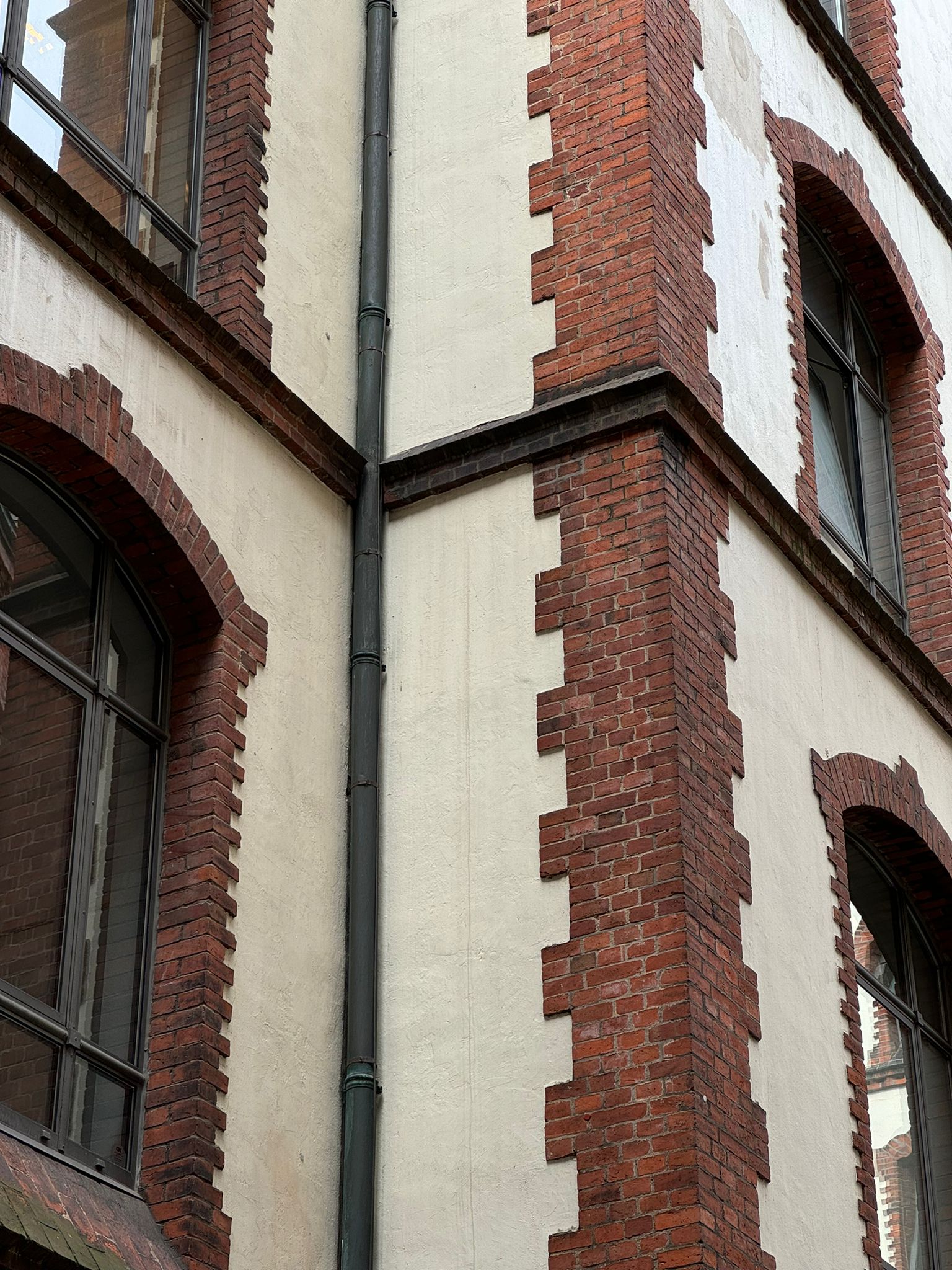 Fachada hanseática Speicherstadt Hamburgo