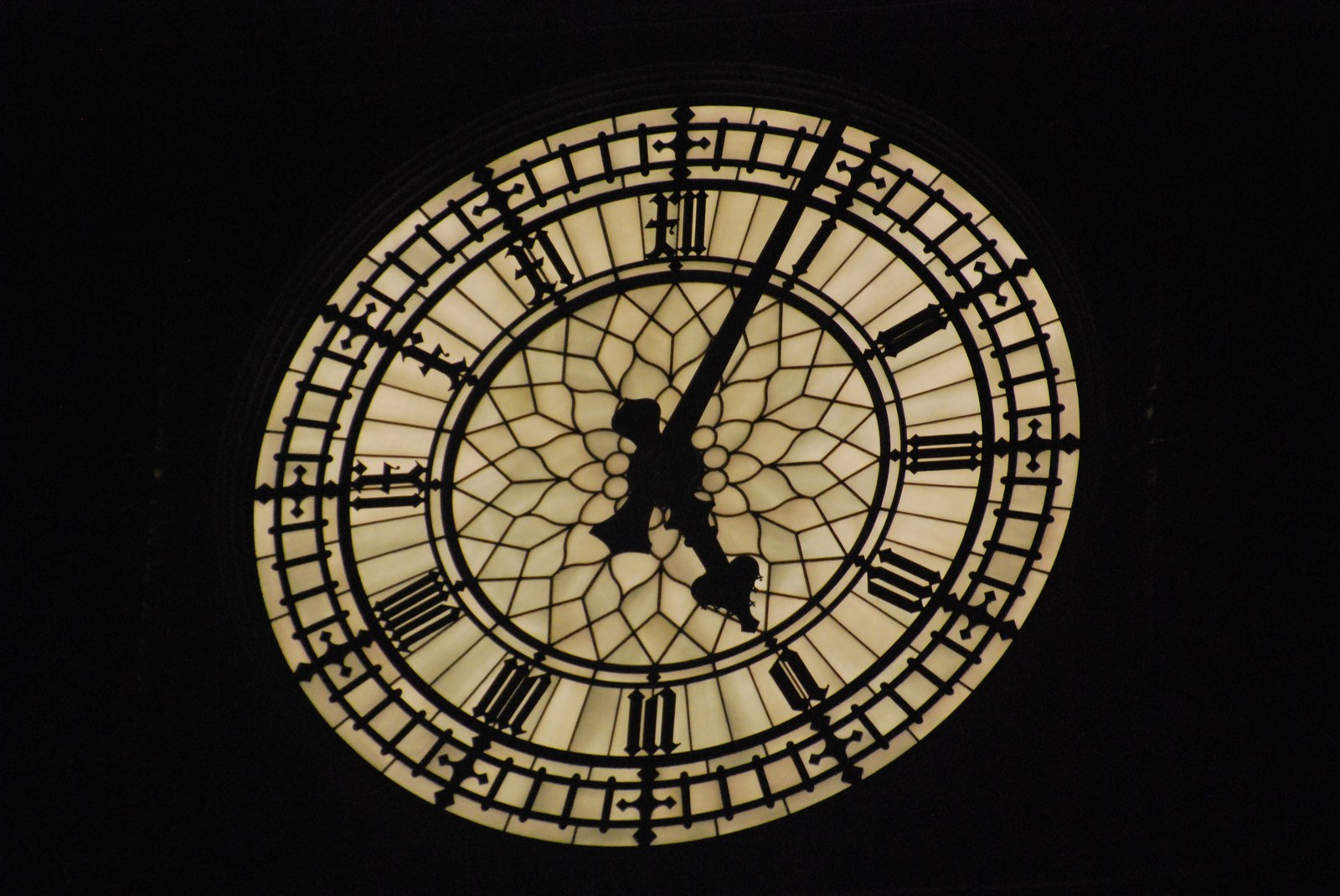 Big Ben iluminado de noche